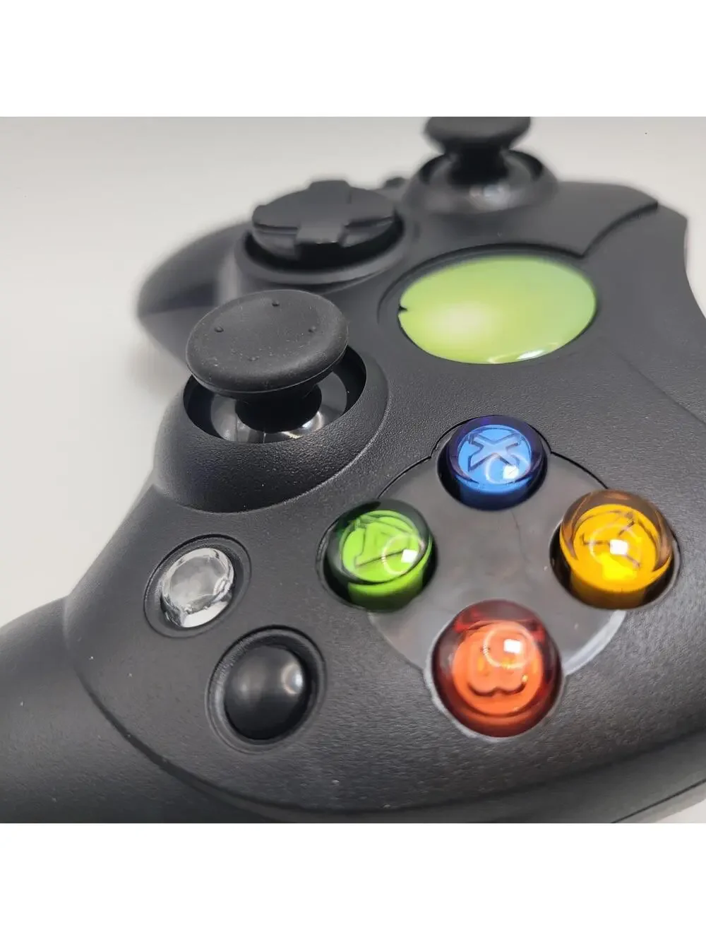 Xbox Black Wired S-Type Analog Controller for Original Xbox Console